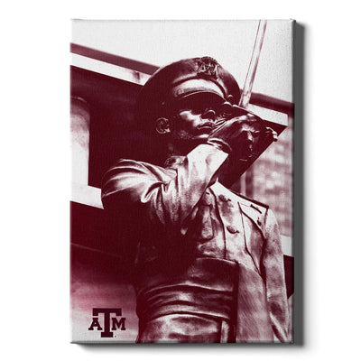 Texas A&M - Selfless Service - College Wall Art #Canvas