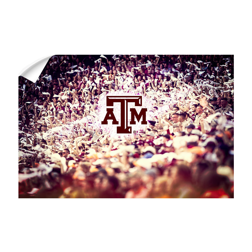 Texas A&M - A&M Towels - College Wall Art #Canvas