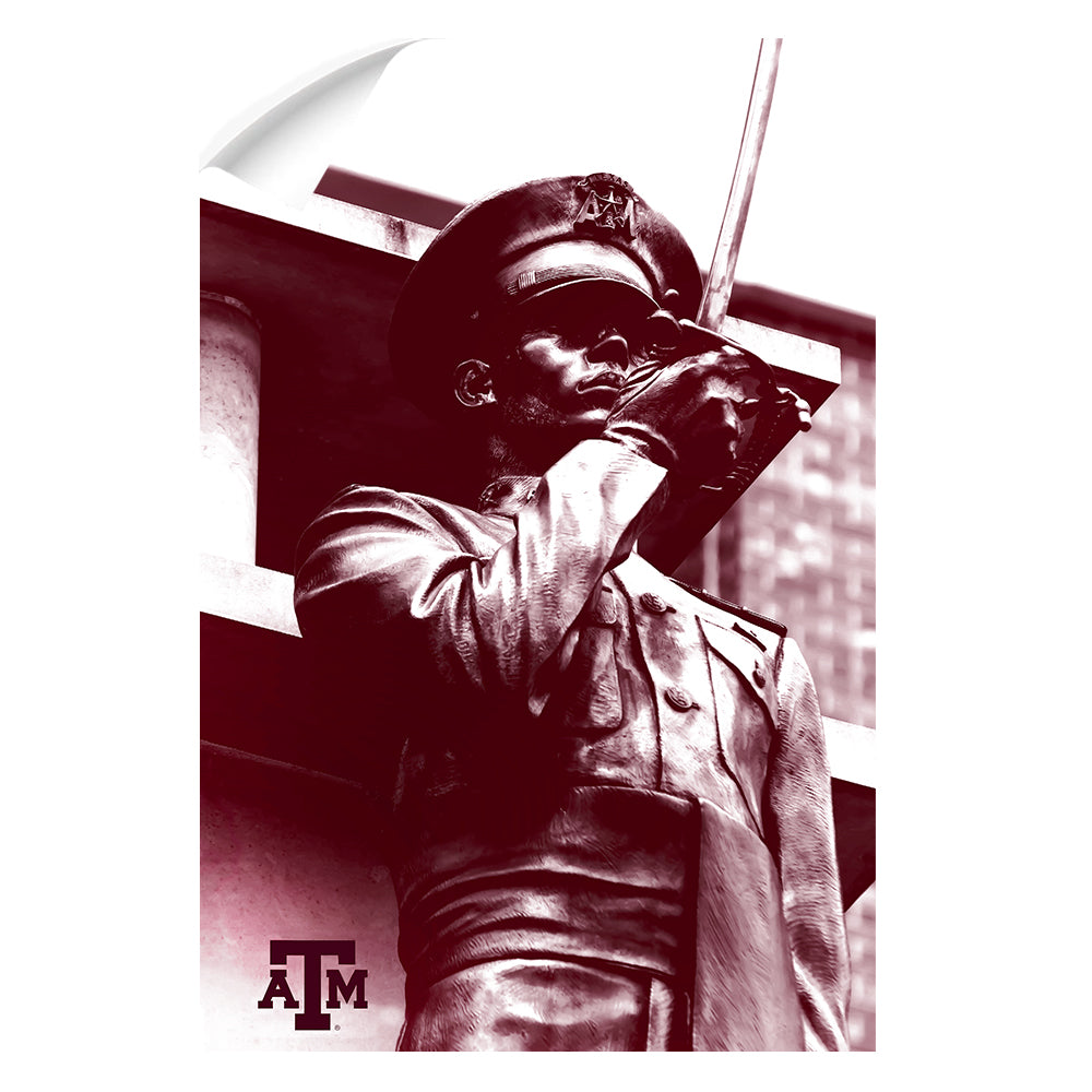 Texas A&M - Selfless Service - College Wall Art #Canvas