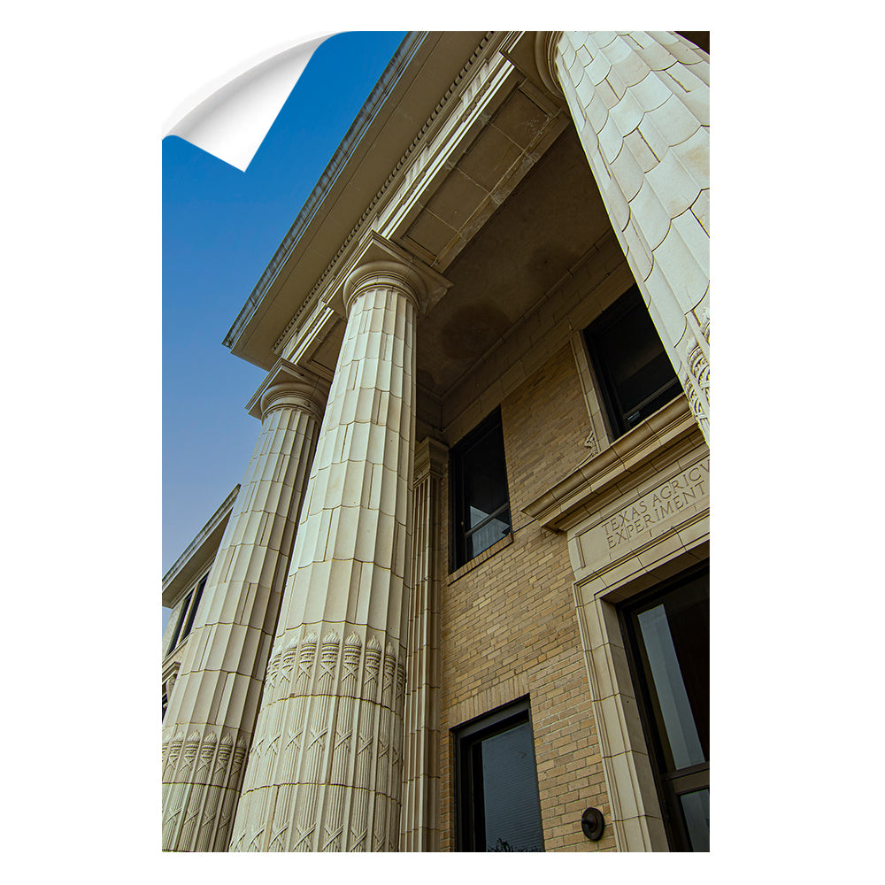Texas A&M - Buyler Hall - College Wall Art #Canvas