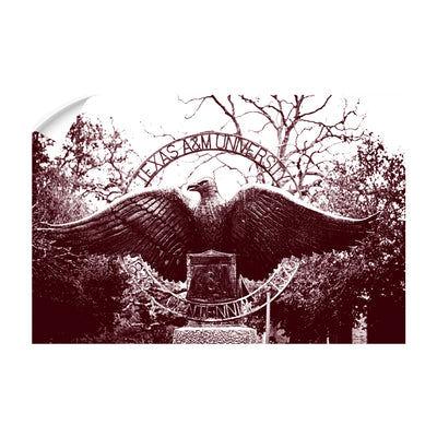 Texas A&M - Centenial Eagle - College Wall Art #Wall Decal