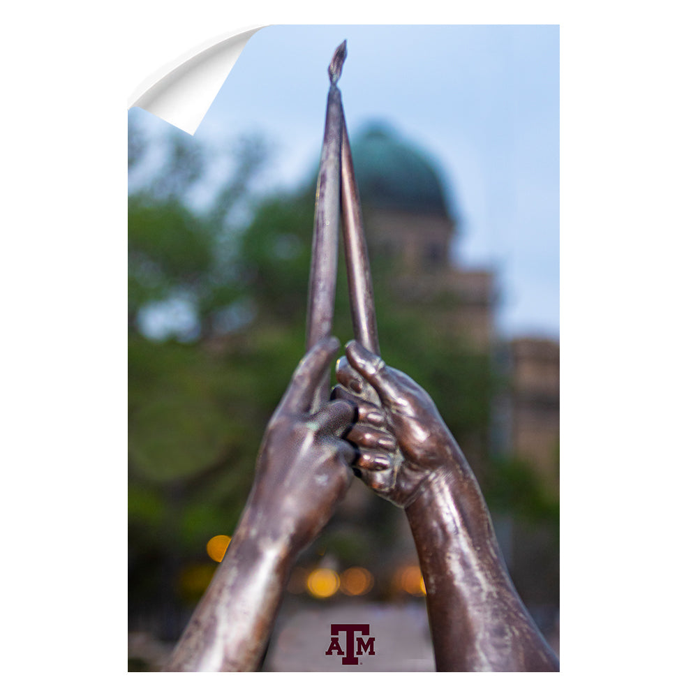 Texas A&M - Unity - College Wall Art #Canvas