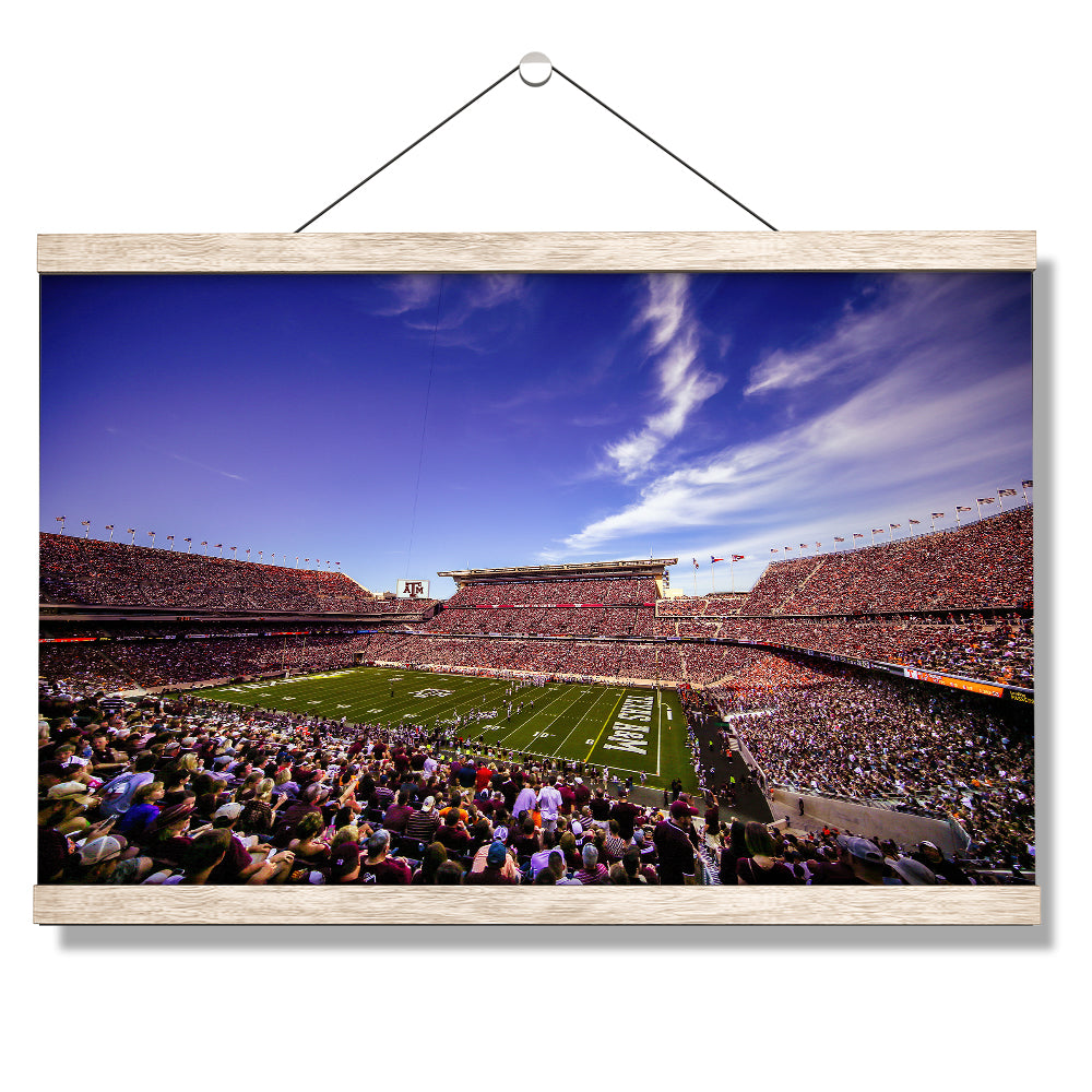 Texas A&M - Saturday at A&M - College Wall Art #Canvas
