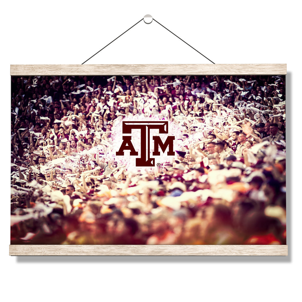 Texas A&M - A&M Towels - College Wall Art #Canvas