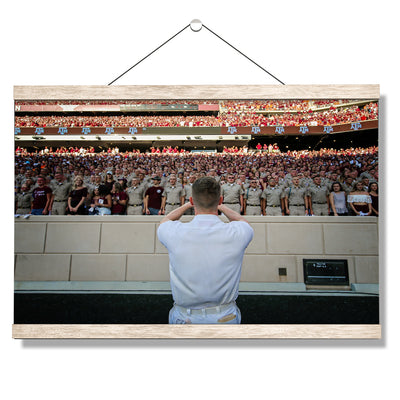 Texas A&M - A&M Cadets - College Wall Art #Hanging Canvas