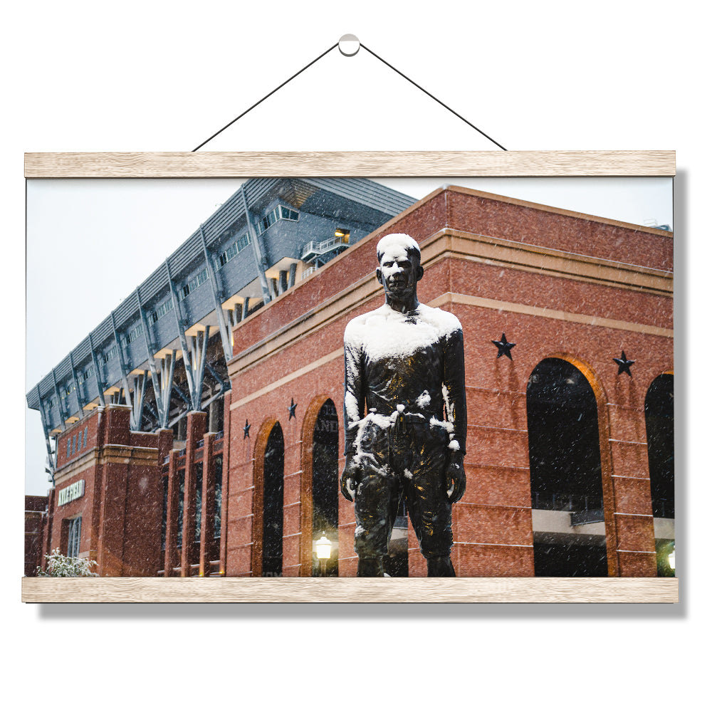 Texas A&M - Winter Kyle Field - College Wall Art #Canvas