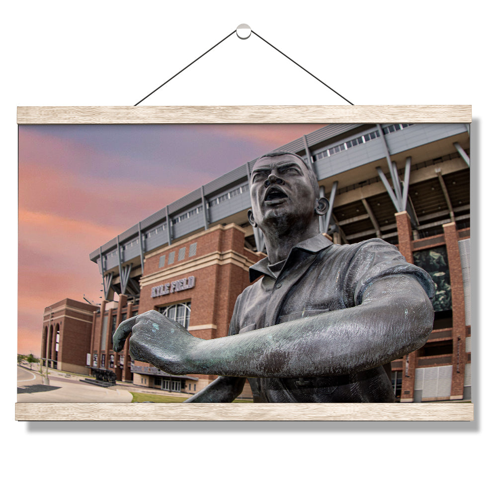Texas A&M - Yell Leader - College Wall Art #Canvas