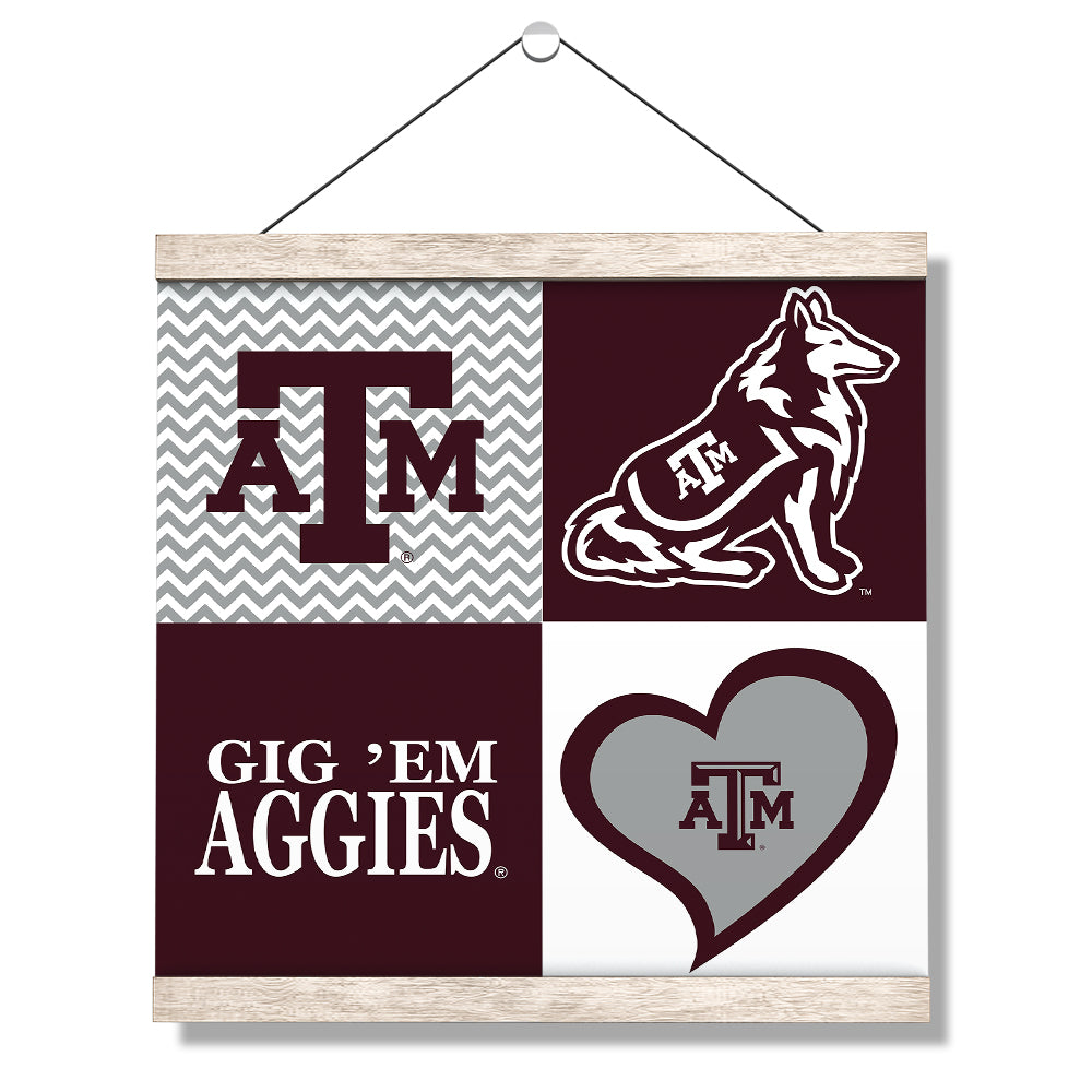 Texas A&M - Texas A&M Aggies - College Wall Art #Canvas