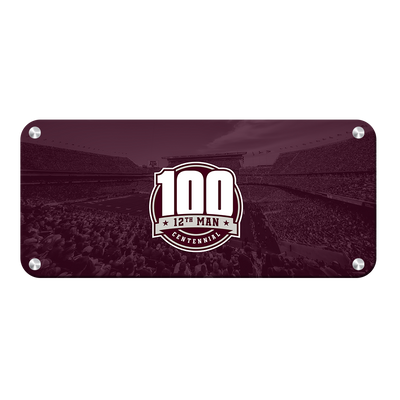 Texas A&M - 12th Man Centennial Kyle Field - College Wall Art #Metal