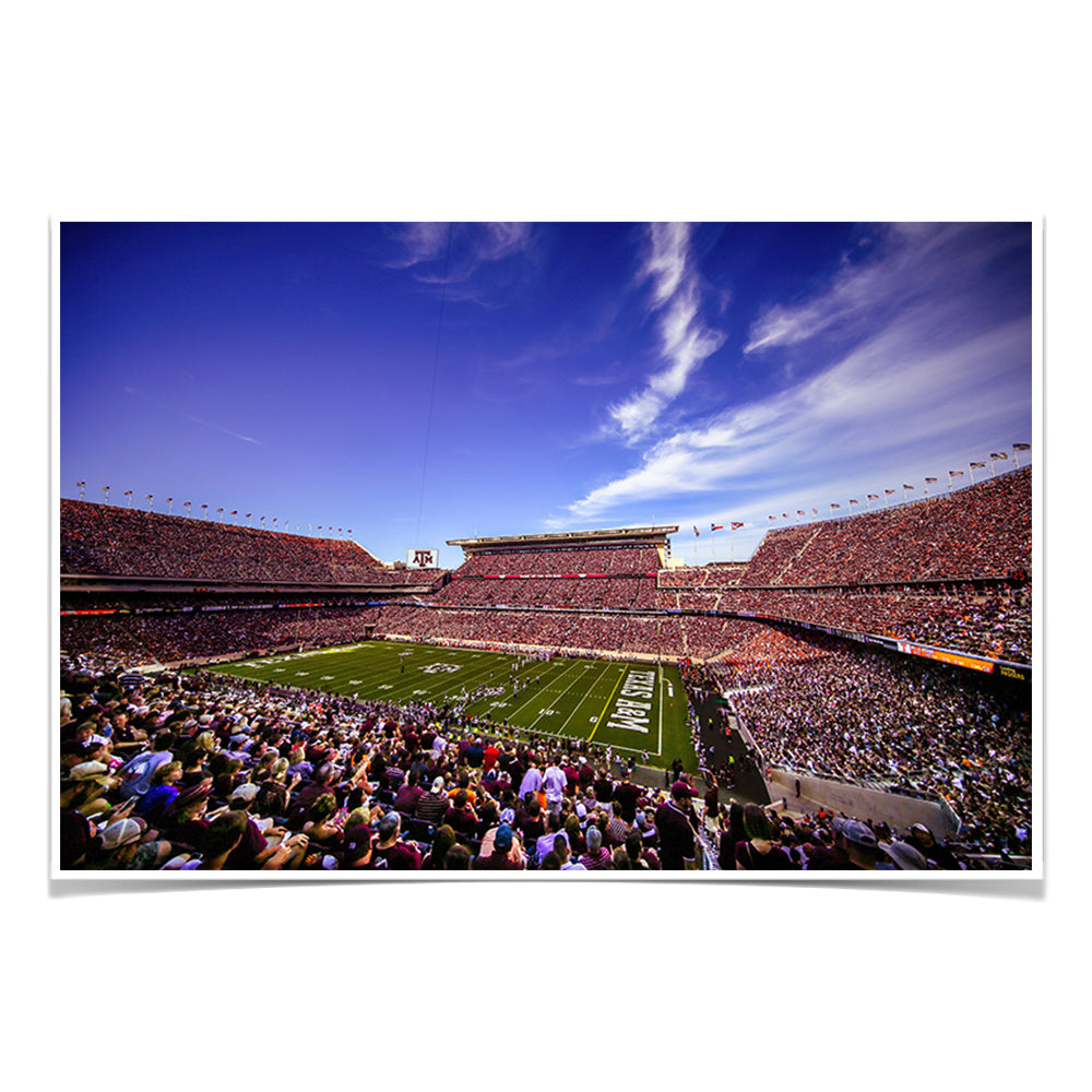 Texas A&M - Saturday at A&M - College Wall Art #Canvas