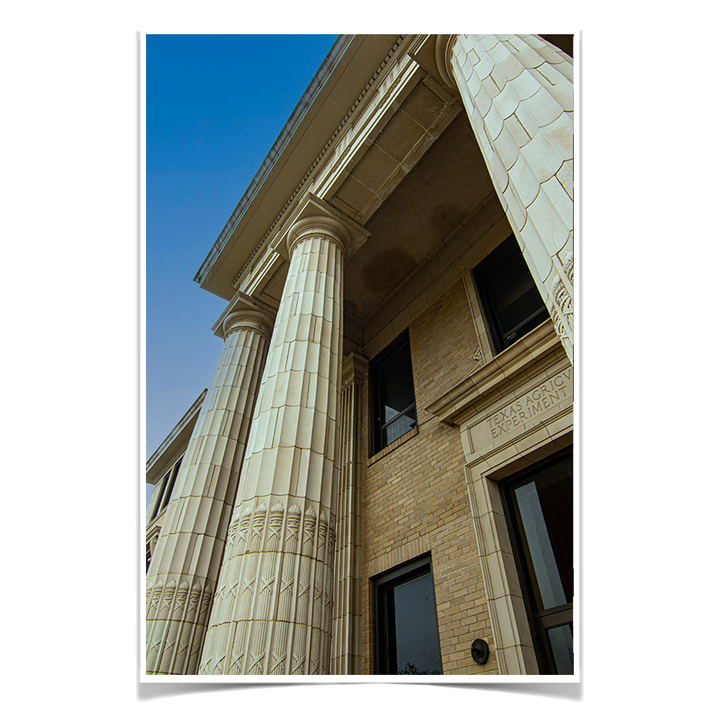 Texas A&M - Buyler Hall - College Wall Art #Canvas