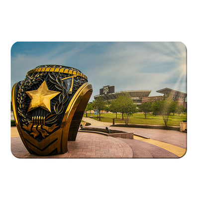 Texas A&M - The Aggie Ring - College Wall Art #PVC