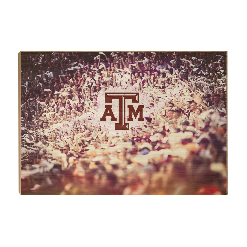 Texas A&M - A&M Towels - College Wall Art #Canvas