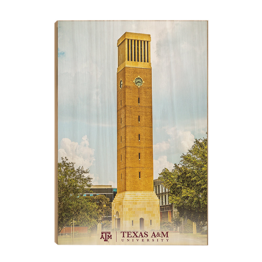 Texas A&M - TAM Albritton Bell Tower - College Wall Art #Canvas