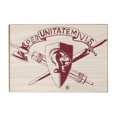 Texas A&M - Corps Brass - College Wall Art #Wood