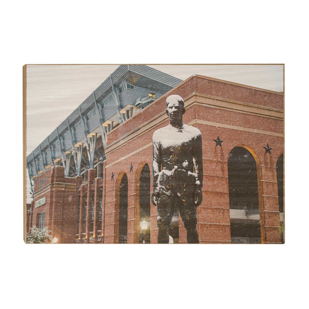 Texas A&M - Winter Kyle Field - College Wall Art #Canvas