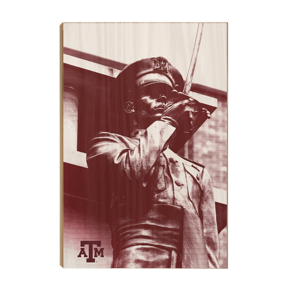 Texas A&M - Selfless Service - College Wall Art #Canvas