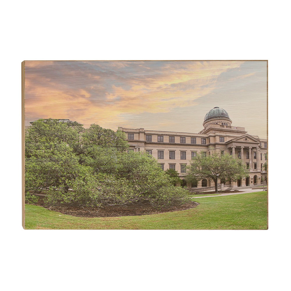 Texas A&M - Academic Building -  College Wall Art #Canvas