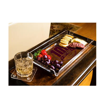 Texas A&M - 12th Man Centennial Seal Clear Decorative Tray