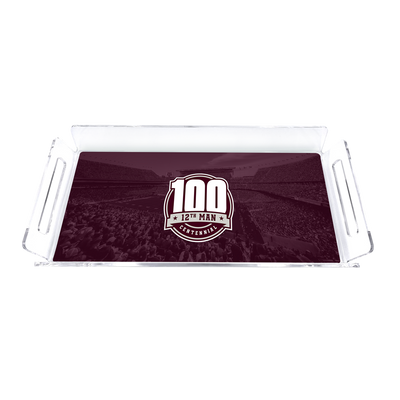 Texas A&M - 12th Man Centennial Kyle Field Decorative Tray