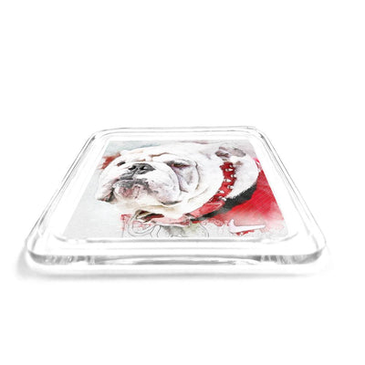 Georgia Bulldogs - Uga Painting Drink Coaster