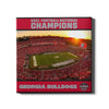 Georgia Bulldogs - Sanford Sunset National champions Georgia Bulldogs - College Wall Art #Canvas