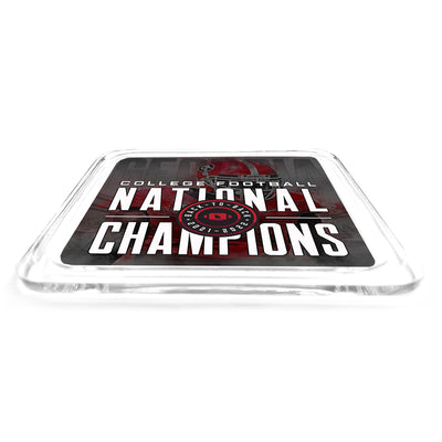 Georgia Bulldogs - Back-to-Back National Champions Drink Coaster