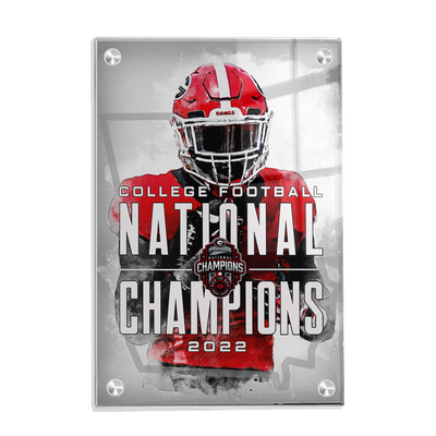 Georgia Bulldogs - National Champions - College Wall Art #Acrylic