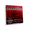 Georgia Bulldogs - National Champions Georgia Bulldogs - College Wall Art #Acrylic Mini