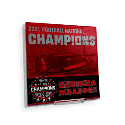 Georgia Bulldogs - National Champions Georgia Bulldogs - College Wall Art #Acrylic Mini