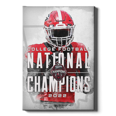 Georgia Bulldogs - National Champions - College Wall Art #Canvas