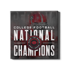 Georgia Bulldogs - Back-to-Back National Champions - College Wall Art #Canvas