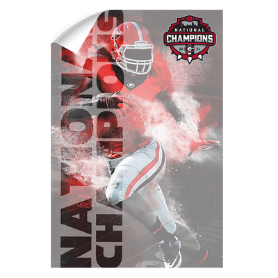 Georgia Bulldogs - National Champions - College Wall Art #Wall Decal