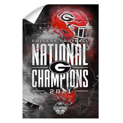 Georgia Bulldogs - College Football National Champions - College Wall Art #Wall Decal