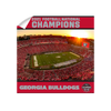 Georgia Bulldogs - Sanford Sunset National champions Georgia Bulldogs - College Wall Art #Wall Decal