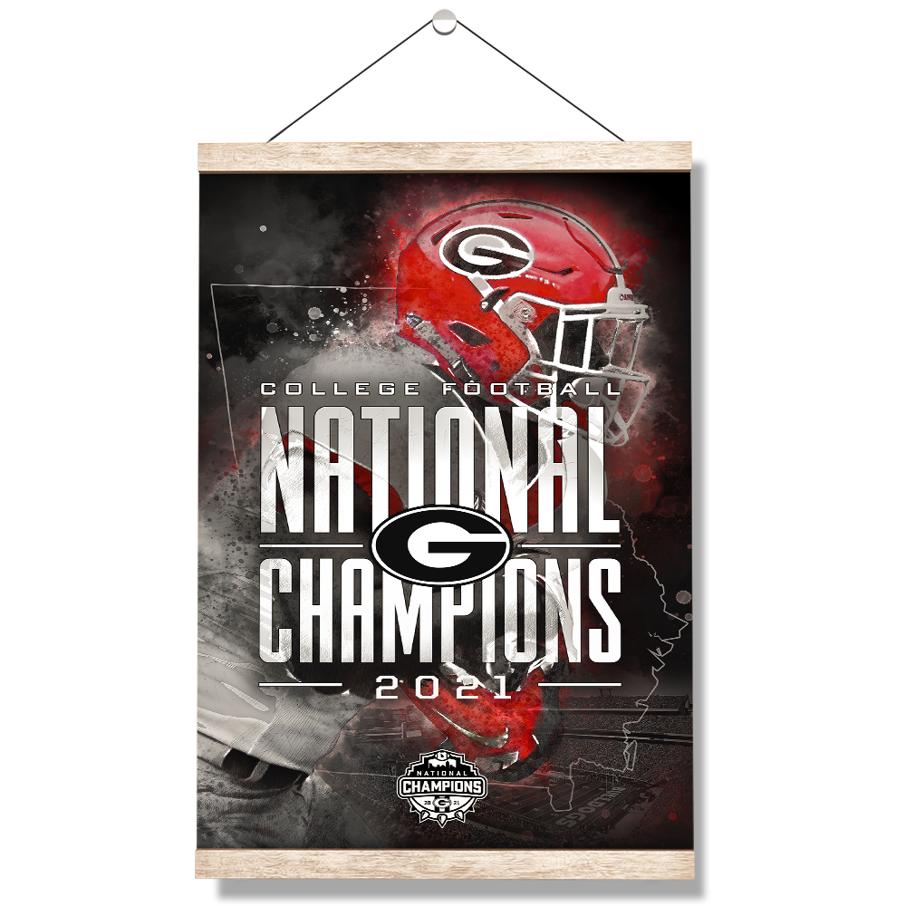 Georgia Bulldogs - College Football National Champions - College Wall Art #Canvas