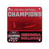 Georgia Bulldogs - National Champions Georgia Bulldogs - College Wall Art #Metal