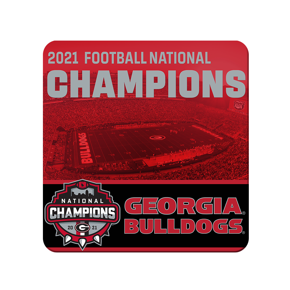 Georgia Bulldogs - National Champions Georgia Bulldogs - College Wall Art #Canvas