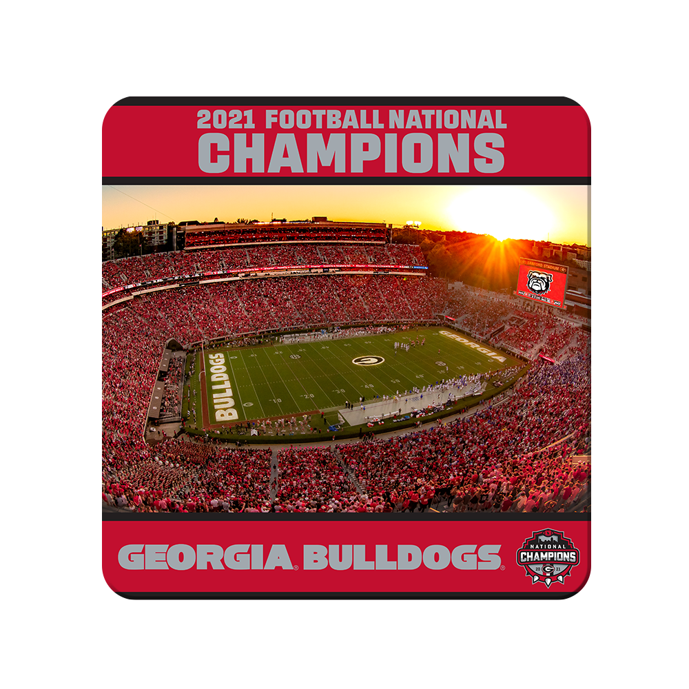 Georgia Bulldogs - Sanford Sunset National champions Georgia Bulldogs - College Wall Art #Canvas