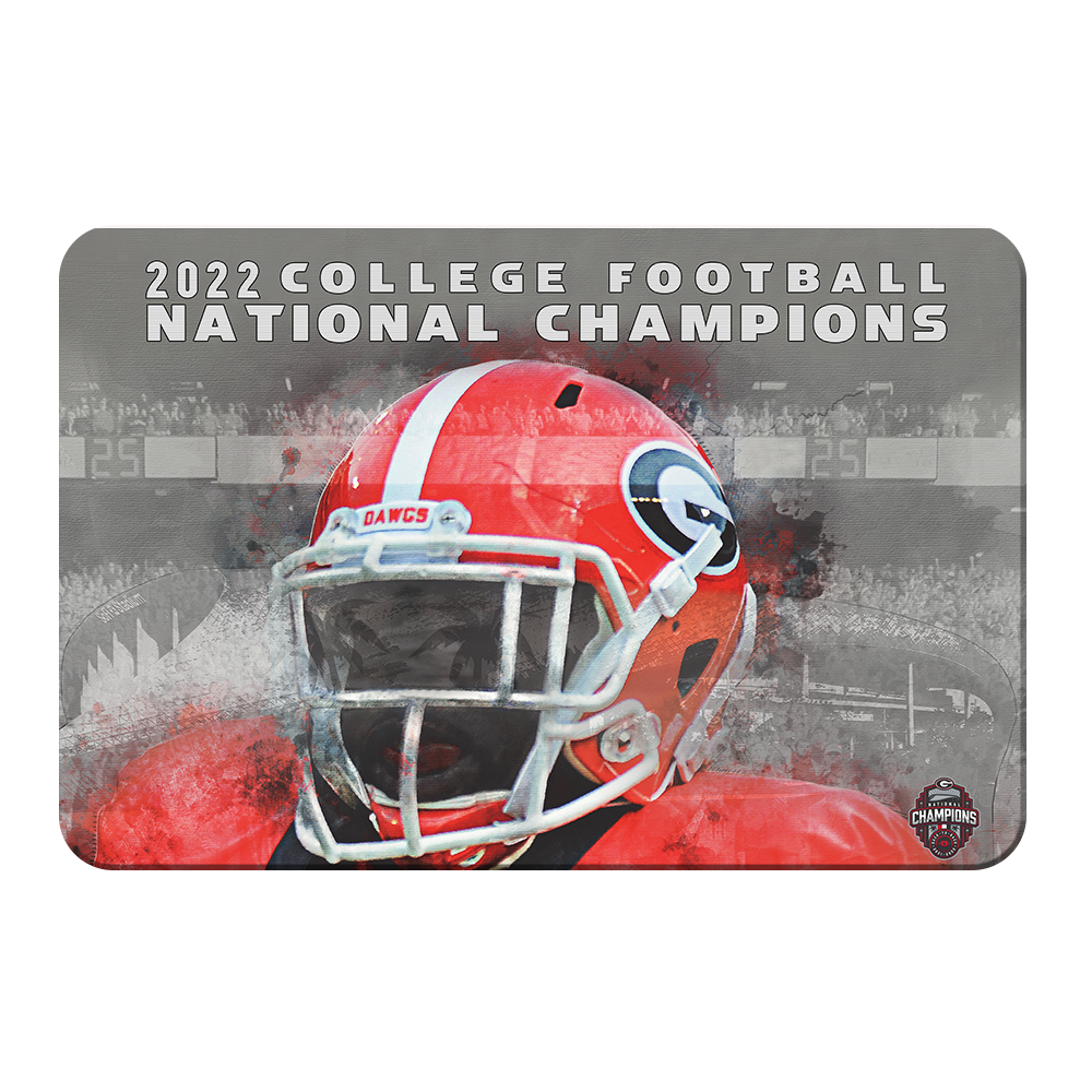 Georgia Bulldogs - 2022 College Football National Champions - College Wall Art #Canvas