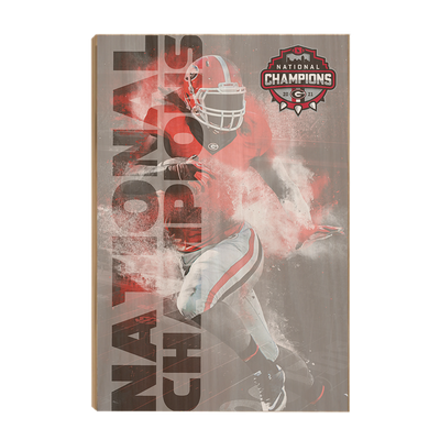 Georgia Bulldogs - National Champions - College Wall Art #Wood