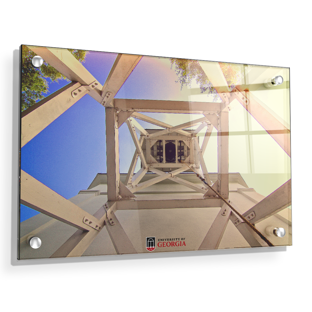 Georgia Bulldogs - A Look into the Chapel Bell - College Wall Art #Canvas