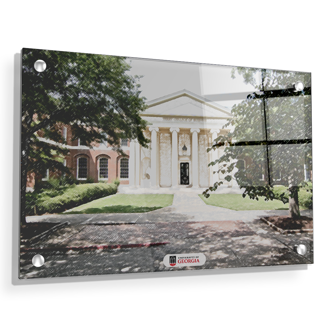 Georgia Bulldogs - Terry College - College Wall Art #Canvas