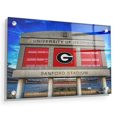 Georgia Bulldogs - Sanford Stadium - College Wall Art #Acrylic