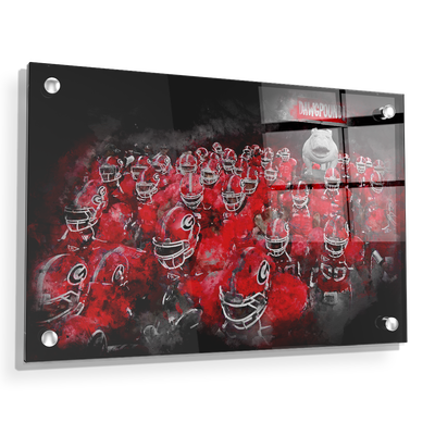 Georgia Bulldogs - Dawg Pound - College Wall Art #Acrylic