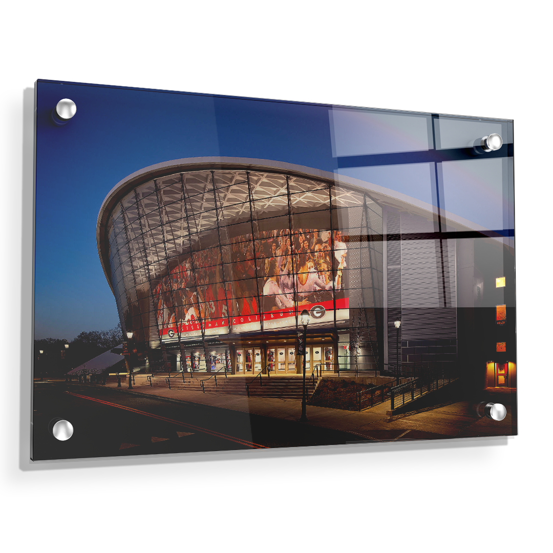 Georgia Bulldogs - Stegeman Coliseum - College Wall Art #Canvas