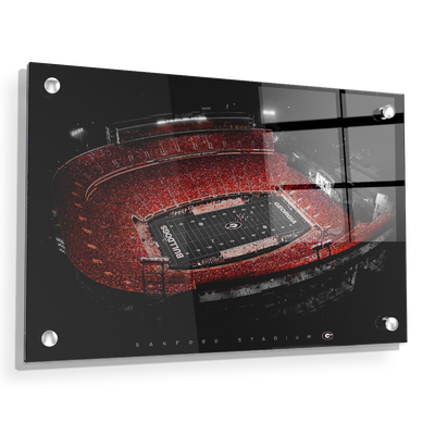 Georgia Bulldogs - UGA Sanford Stadium - College Wall Art #Acrylic