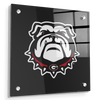 Georgia Bulldogs - Bulldog on Black - College Wall Art #Acrylic