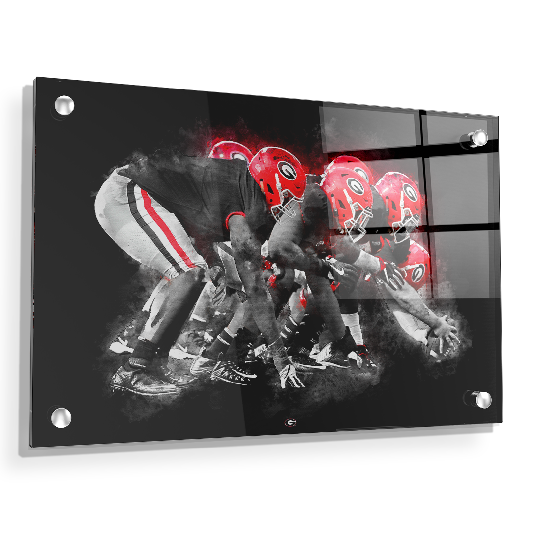 Georgia Bulldogs - Big Dawgs - College Wall Art #Canvas