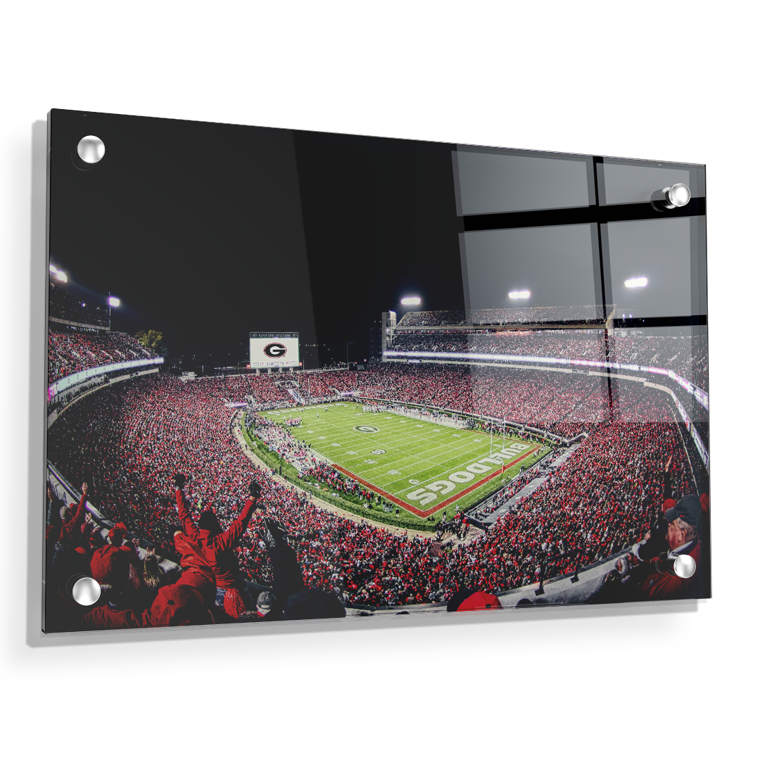 Georgia Bulldogs - Sanford Stadium II - College Wall Art #Canvas